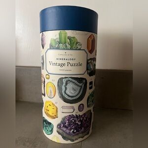 Mineralogy Vintage Puzzle - 1000 Pieces NEW, Never Used